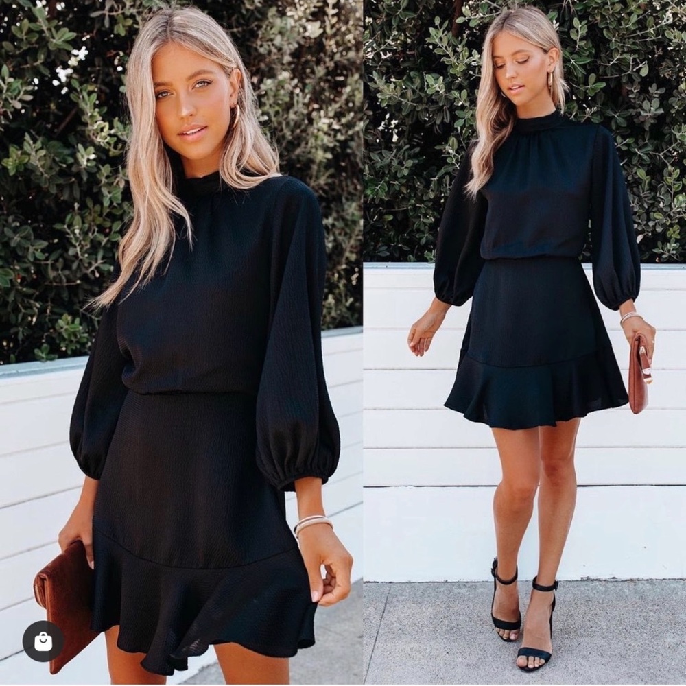 Vici Textured Satin Dress / M